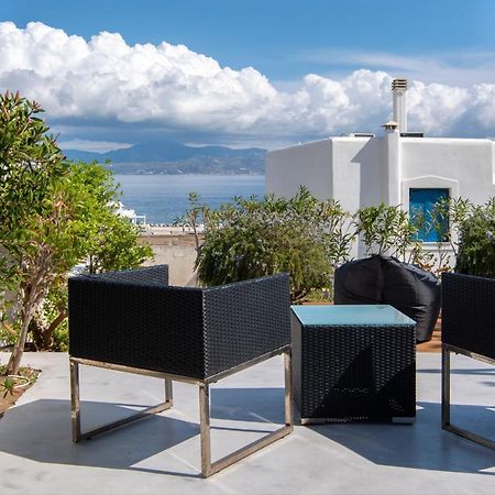 Just Blue With Amazing Sea Views In Piso Livadi Villa Ngoại thất bức ảnh