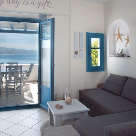 Just Blue With Amazing Sea Views In Piso Livadi Villa Ngoại thất bức ảnh