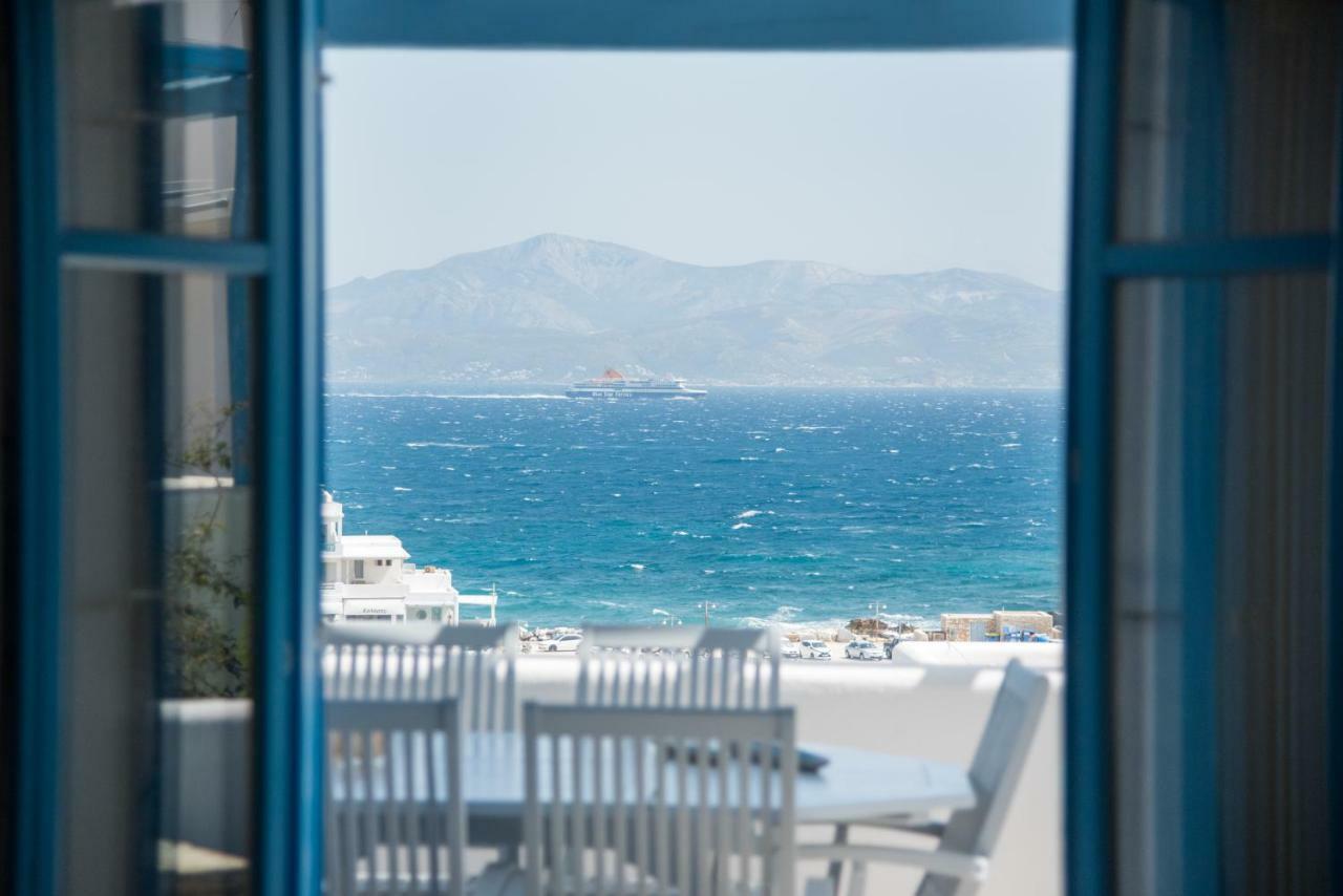 Just Blue With Amazing Sea Views In Piso Livadi Villa Ngoại thất bức ảnh