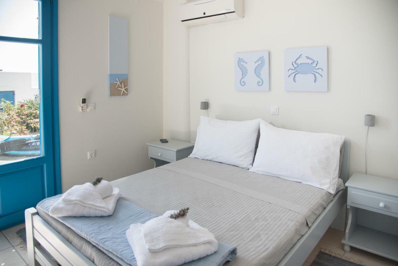 Just Blue With Amazing Sea Views In Piso Livadi Villa Ngoại thất bức ảnh