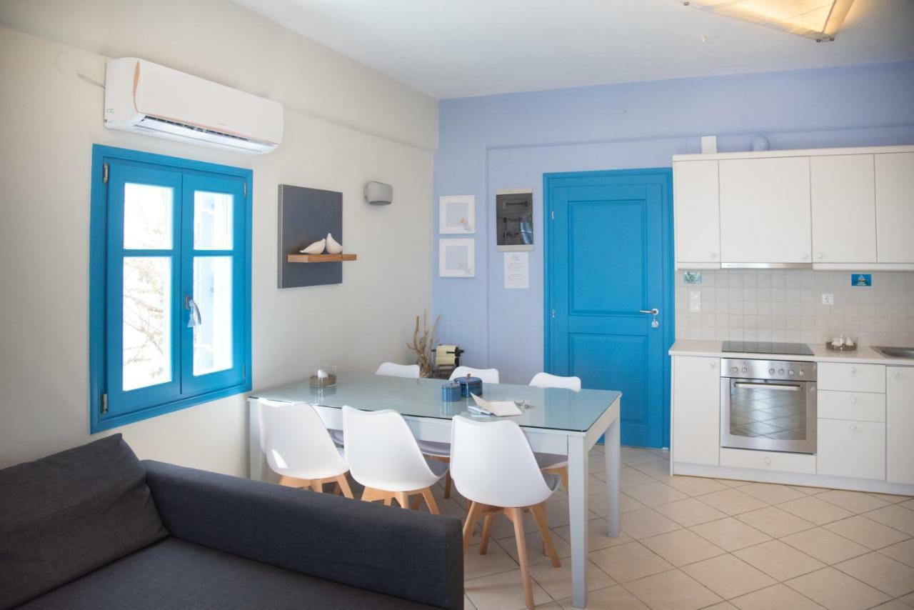 Just Blue With Amazing Sea Views In Piso Livadi Villa Ngoại thất bức ảnh