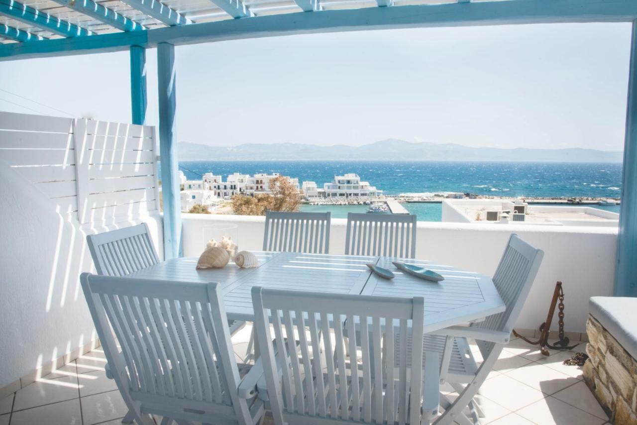 Just Blue With Amazing Sea Views In Piso Livadi Villa Ngoại thất bức ảnh